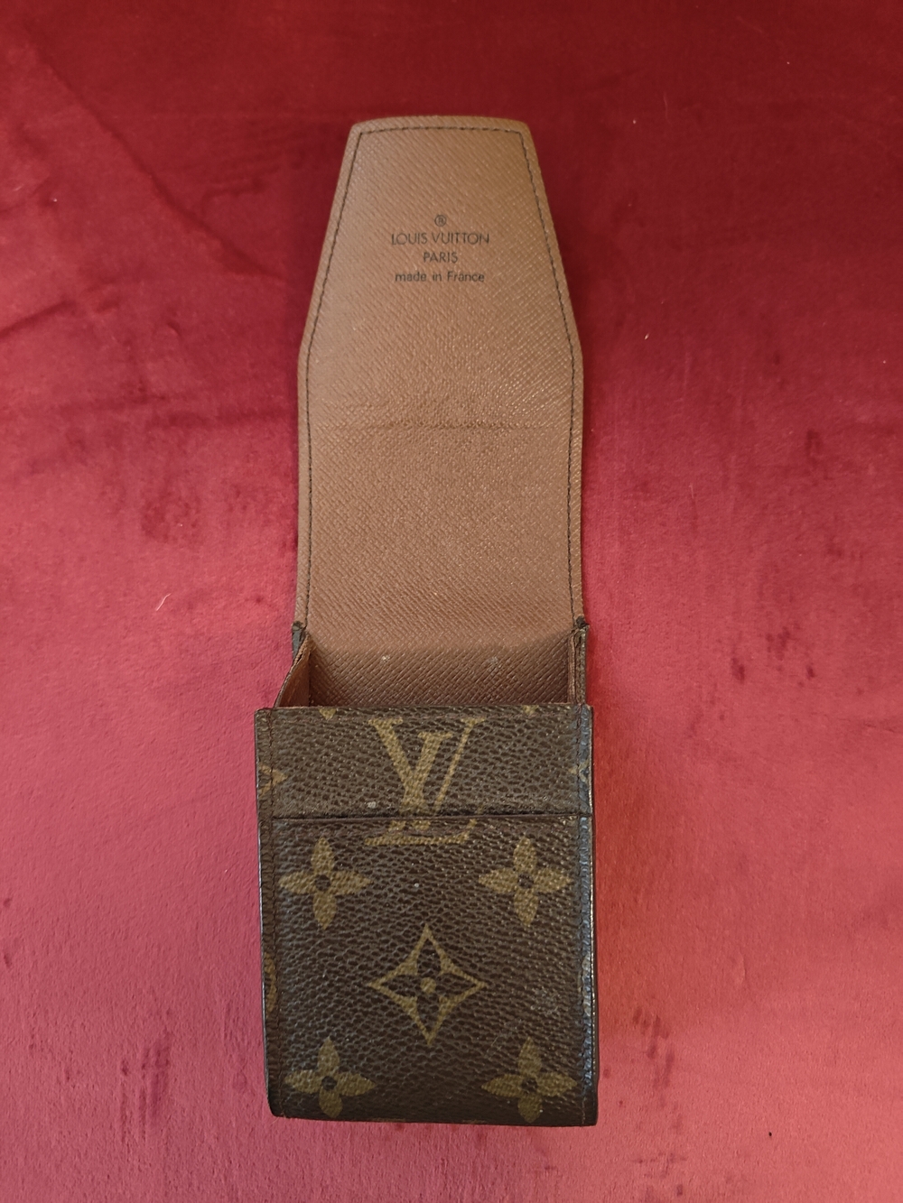 Louis Vuitton Monogram Canvas Flip Pouch - Brown - Picture 6 of 8